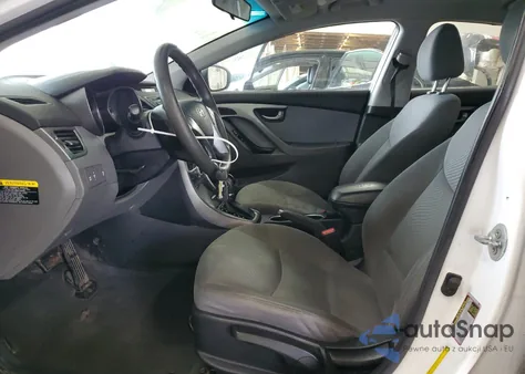 2016 Hyundai Elantra Se из США, поврежденный, VIN 5NPDH4AE3GH746502